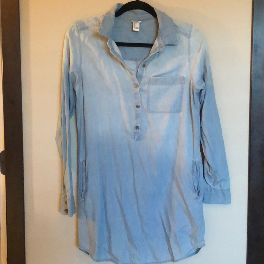 Chambray Dress